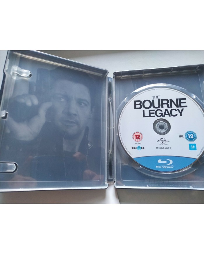 The Bourne Legacy Limited Edition Steelbook Blu-Ray Espa?ol Latino Ingles 3T