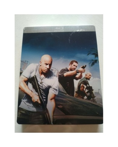 Fast And Furious 5 Steelbook Metalica Vin Diesel Paul Walker - Blu-Ray + DVD Fast And Furious 5 Steelbook Metalica Vin Diesel Paul Walker - Blu-Ray + DVD