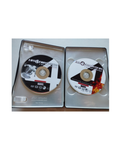 Los 4 Fantasticos y Silver Surfer Marvel Steelbook 2 x DVD Espa?ol Ingles Am Los 4 Fantasticos y Silver Surfer Marvel Steelbook 2 x DVD Espa?ol Ingles Am