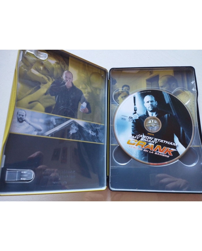 Crank Veneno en la Sangre Jason Statham Steelbook - DVD Espa?ol Ingles Am