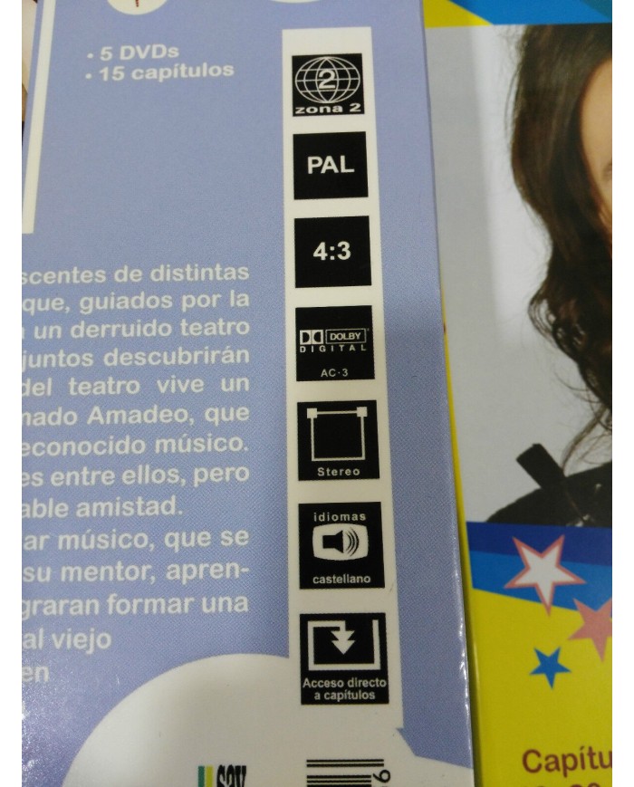 EL REFUGIO SERIE TV VOLUMEN 2 - 5 DVD 15 CAPITULOS 900 MIN REGION 2 - AM