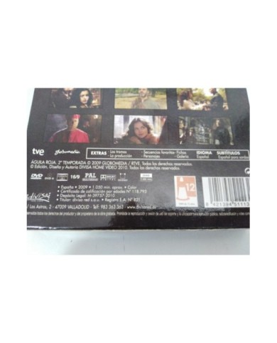 AGUILA ROJA SEGUNDA TEMPORADA 2 SERIE TV - 5 DVD + EXTRAS REGION 0 MULTIZONA 5T AGUILA ROJA SEGUNDA TEMPORADA 2 SERIE TV - 5 DVD + EXTRAS REGION 0 MULTIZONA 5T