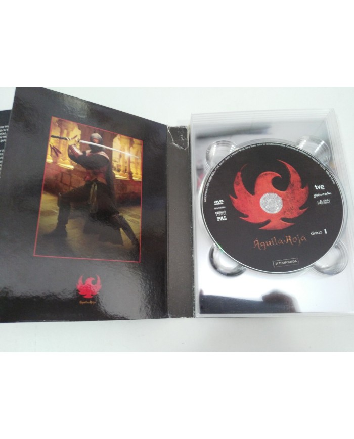 AGUILA ROJA SEGUNDA TEMPORADA 2 SERIE TV - 5 DVD + EXTRAS REGION 0 MULTIZONA 5T
