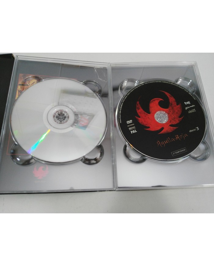 AGUILA ROJA SEGUNDA TEMPORADA 2 SERIE TV - 5 DVD + EXTRAS REGION 0 MULTIZONA 5T