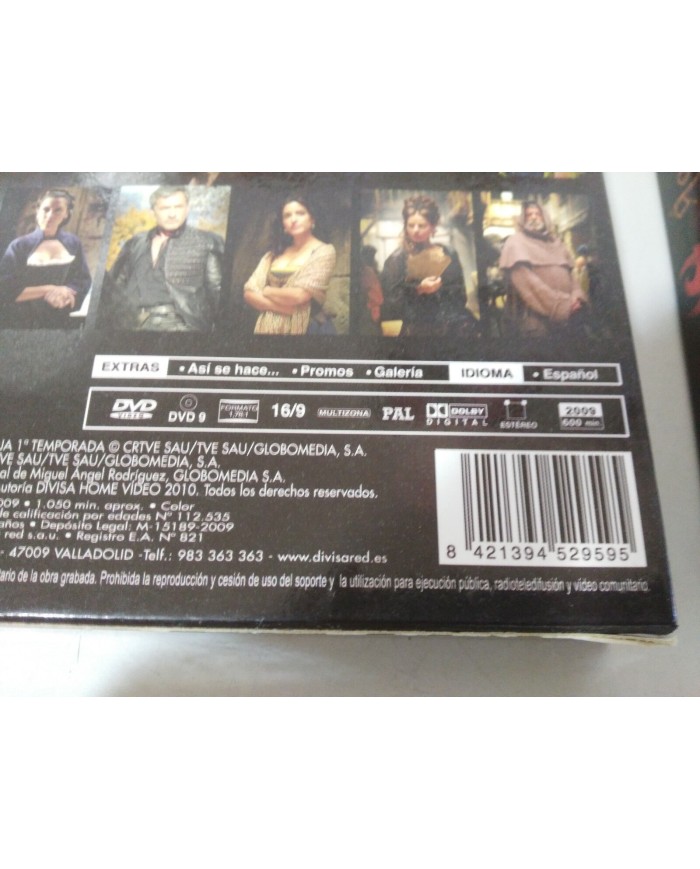 AGUILA ROJA PRIMERA TEMPORADA 1 SERIE TV - 5 DVD + EXTRAS REGION 0 MULTIZONA 3T