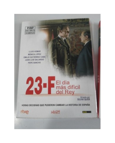 23-F EL DIA MAS LARGO DEL REY 2 X DVD SERIE TV COMPLETA LLUIS HOMAR QUER - 5T 23-F EL DIA MAS LARGO DEL REY 2 X DVD SERIE TV COMPLETA LLUIS HOMAR QUER - 5T