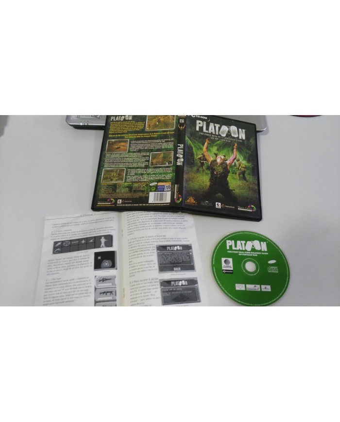 PLATOON JUEGO GAME PC CD ROM ESPAÑOL
