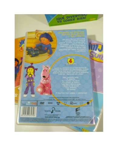 Jim Jam & Sunny 16 Episodios Serie TVE Infantil - 4 x DVD Espa?ol - 3T Jim Jam & Sunny 16 Episodios Serie TVE Infantil - 4 x DVD Espa?ol - 3T
