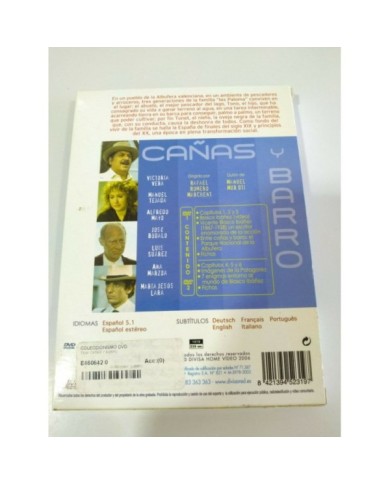 Ca?as y Barro Serie RTVE Completa - 2 x DVD Espa?ol Ingles - 3T Ca?as y Barro Serie RTVE Completa - 2 x DVD Espa?ol Ingles - 3T