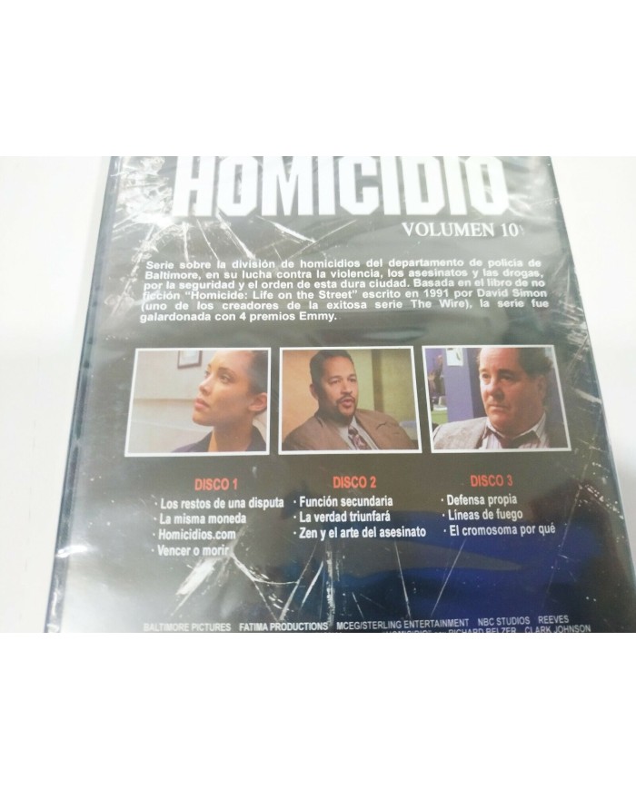 Homicidio Serie TV Volumen 10 - 3 x DVD Espa?ol Ingles Nueva - 3T