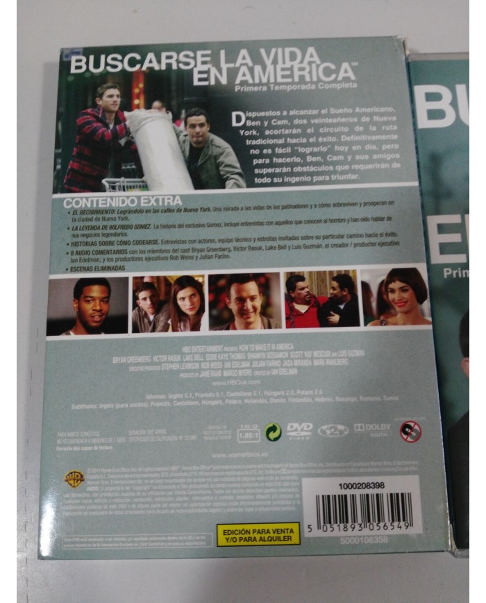 BUSCARSE LA VIDA EN AMERICA SERIE TV PRIMERA TEMPORADA - 2 X DVD 5T