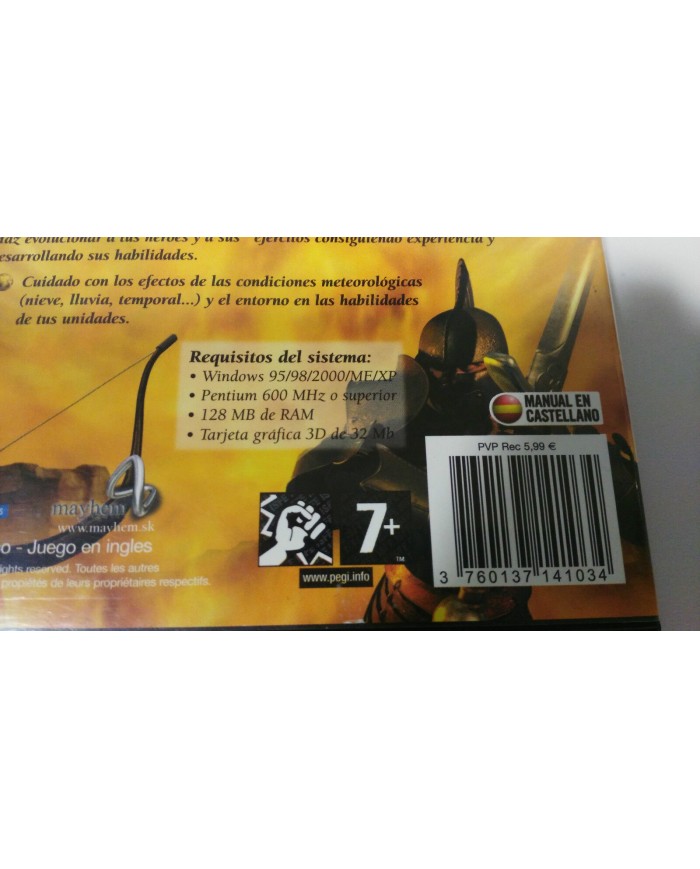 EMPIRE OF MAGIC JUEGO PARA PC CD ROM ESPAÑOL NEO JUEGOS
