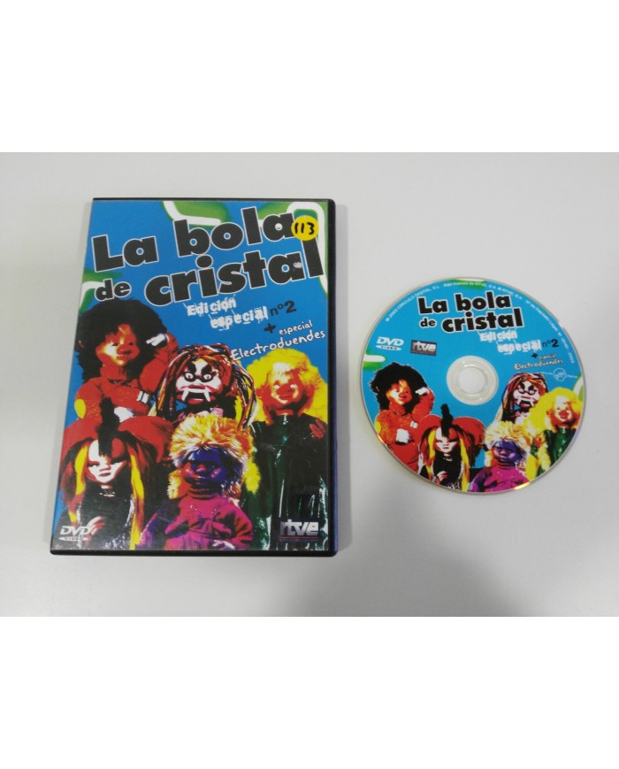 LA BOLA DE CRISTAL DVD VOLUMEN 2 + ESPECIAL ELECTRODUENDES SERIE TV ALASKA RTVE