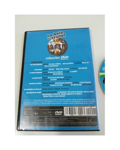 LA BOLA DE CRISTAL DVD VOLUMEN 2 + ESPECIAL ELECTRODUENDES SERIE TV ALASKA RTVE LA BOLA DE CRISTAL DVD VOLUMEN 2 + ESPECIAL ELECTRODUENDES SERIE TV ALASKA RTVE