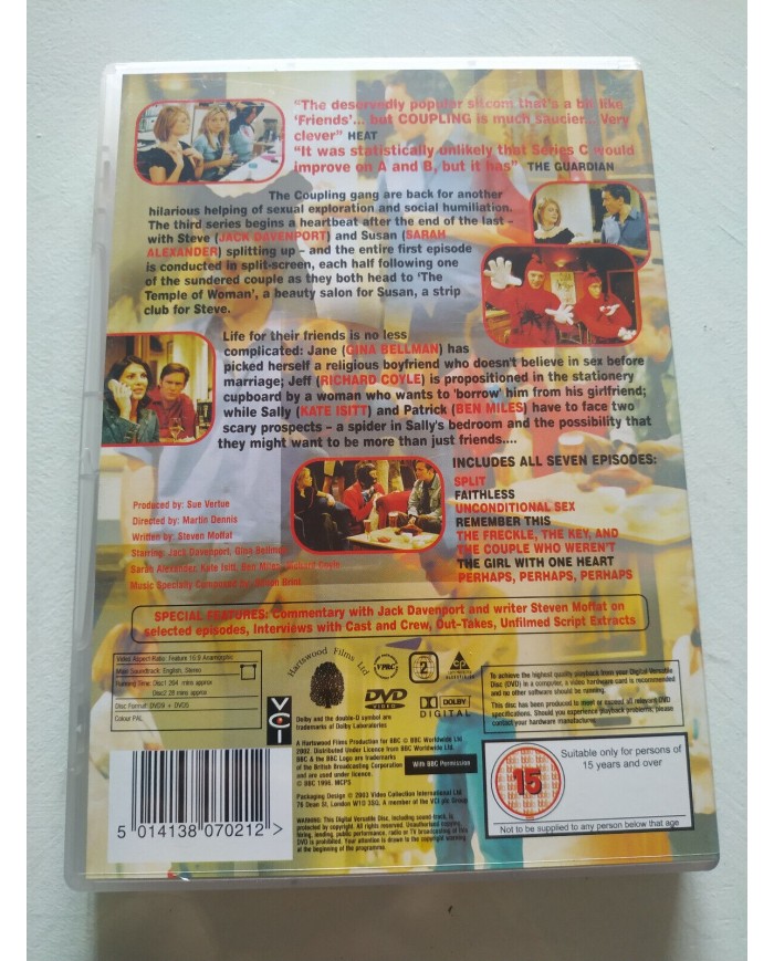 Coupling The Complete Third Series BBC - 2 x DVD Ingles Region 2