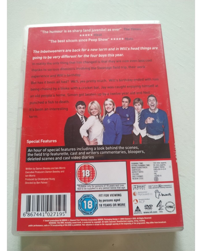 The Inbetweeners The Complete Series 2 2009 - DVD Ingles Region 2 Am
