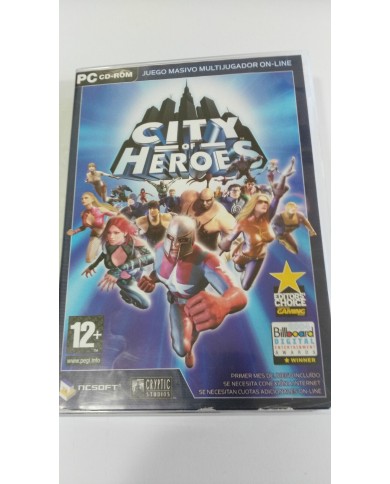 CITY OF HEROES JUEGO PARA PC 3 X CD-ROM EN ESPAÑOL NCSOFT COMPLETO CITY OF HEROES JUEGO PARA PC 3 X CD-ROM EN ESPAÑOL NCSOFT COMPLETO