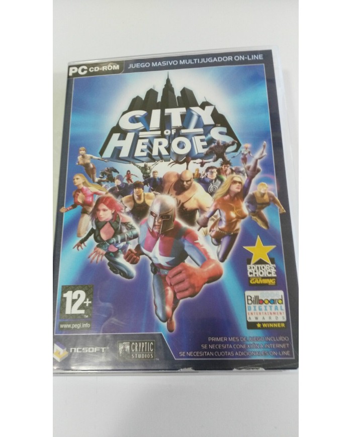CITY OF HEROES JUEGO PARA PC 3 X CD-ROM EN ESPAÑOL NCSOFT COMPLETO CITY OF HEROES JUEGO PARA PC 3 X CD-ROM EN ESPAÑOL NCSOFT COMPLETO