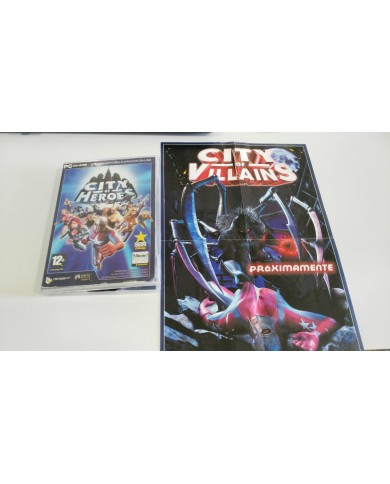 CITY OF HEROES JUEGO PARA PC 3 X CD-ROM EN ESPAÑOL NCSOFT COMPLETO CITY OF HEROES JUEGO PARA PC 3 X CD-ROM EN ESPAÑOL NCSOFT COMPLETO