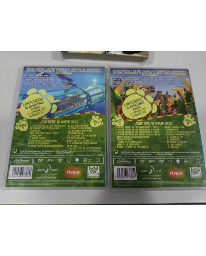 DINOTREN TEMPORADA 3 - 4 DVD 32 AVENTURAS SERIE TV CLAN ESPAÑOL ENGLISH - 3T