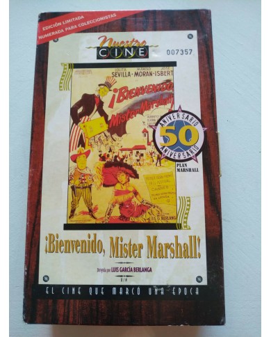BIENVENIDO MISTER MARSHALL Luis Garcia Berlanga Numerada - VHS Cinta Tape - Am