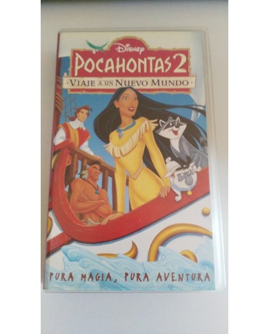 POCAHONTAS 2 VIAJE A UN NUEVO MUNDO - VHS CINTA TAPE WALT DISNEY - 3T