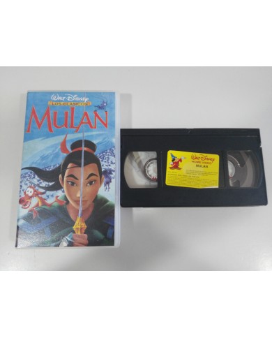 MULAN - VHS CINTA TAPE LOS CLASICOS DE WALT DISNEY COLECCIONISTA ESPAÑA - 3T