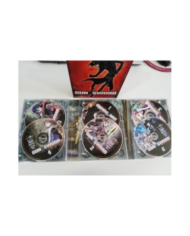 GUN X SWORD 26 EPISODIOS SERIE - 6 DVD + EXTRAS ESPA?OL ANIME MANGA GENEON - 2T GUN X SWORD 26 EPISODIOS SERIE - 6 DVD + EXTRAS ESPA?OL ANIME MANGA GENEON - 2T