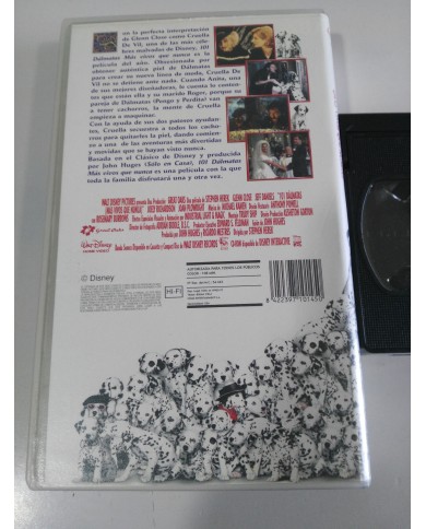 101 DALMATAS MAS VIVOS QUE NUNCA VHS WALT DISNEY COLECCIONISTA 1997 Am