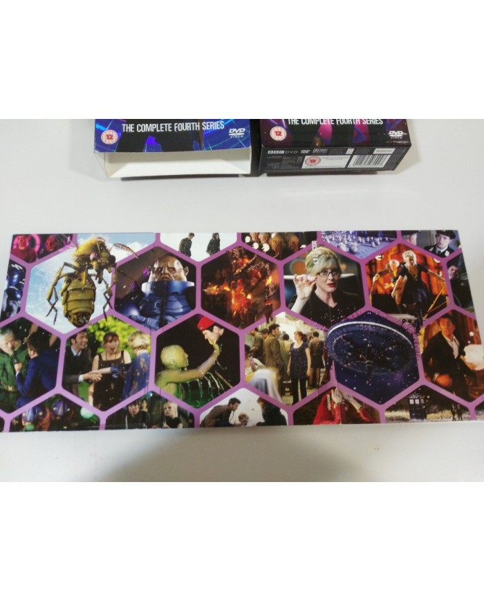 DOCTOR WHO THE COMPLETE FOURTH 4 SERIES - 6 X DVD BBC SPECIAL EDITION ENGLISH 3T