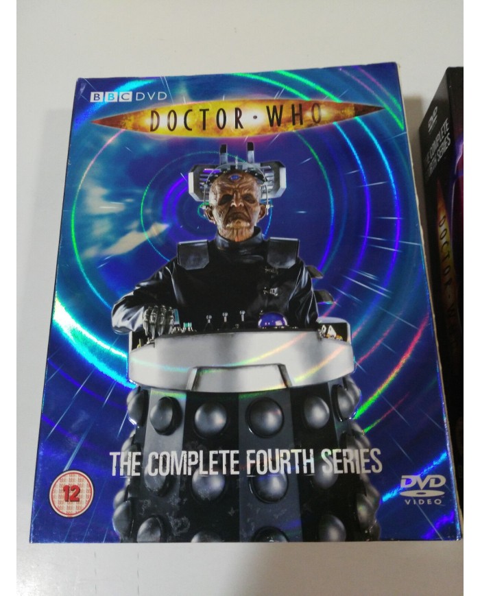 DOCTOR WHO THE COMPLETE FOURTH 4 SERIES - 6 X DVD BBC SPECIAL EDITION ENGLISH 3T