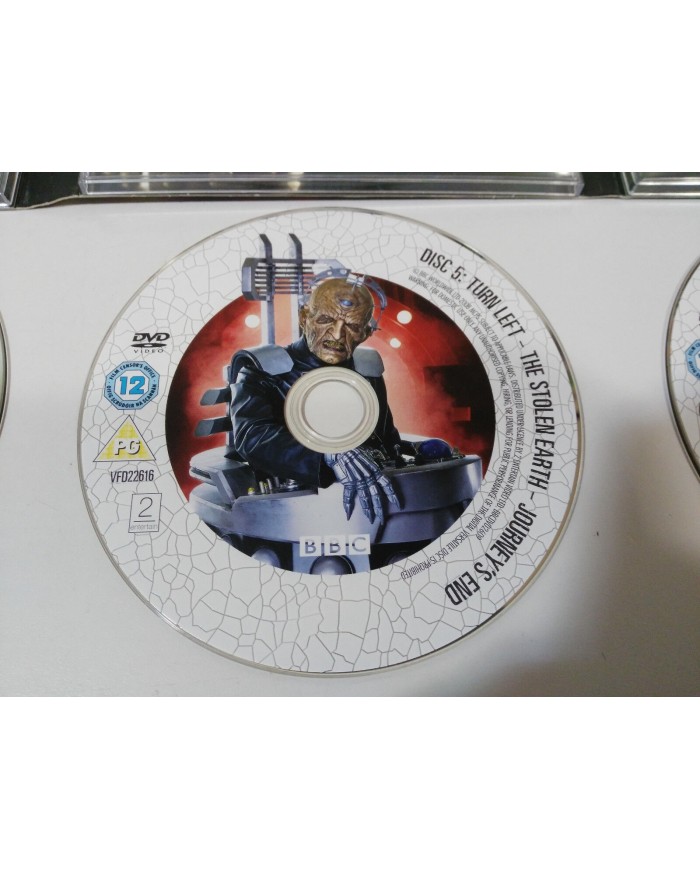 DOCTOR WHO THE COMPLETE FOURTH 4 SERIES - 6 X DVD BBC SPECIAL EDITION ENGLISH 3T