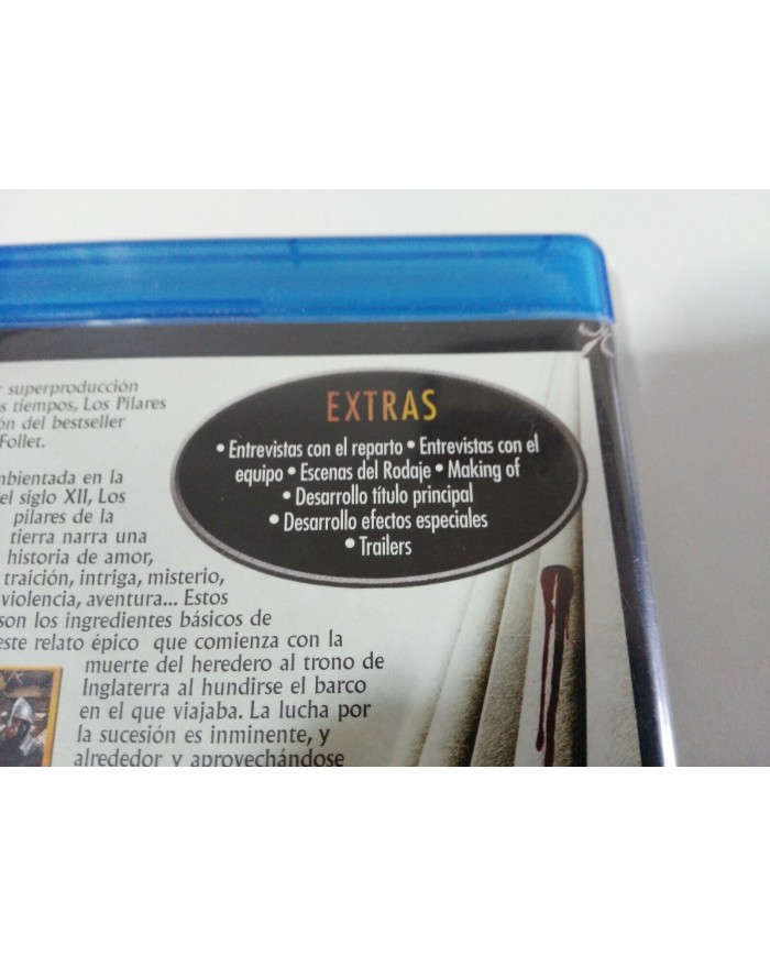 Los Pilares de la Tierra Nada es Sagrado Serie TV Ken Follett - 3 x Blu-ray - AM