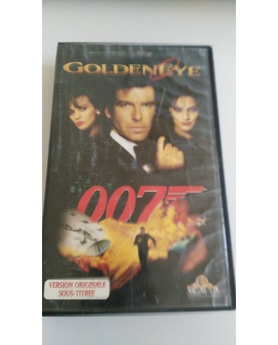 007 GOLDENEYE FRANCAIS SOUSTITRES ANGLAIS VHS COLECCIONISTA