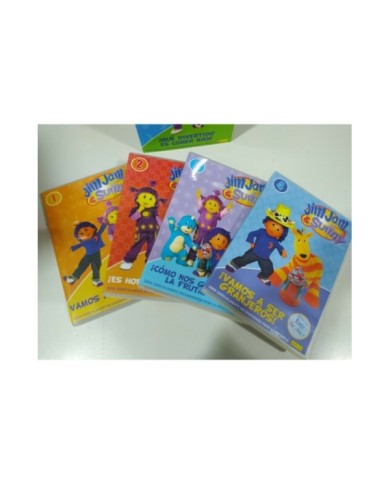 Jim Jam & Sunny 16 Episodios Serie TVE Infantil - 4 x DVD Espa?ol - 3T Jim Jam & Sunny 16 Episodios Serie TVE Infantil - 4 x DVD Espa?ol - 3T
