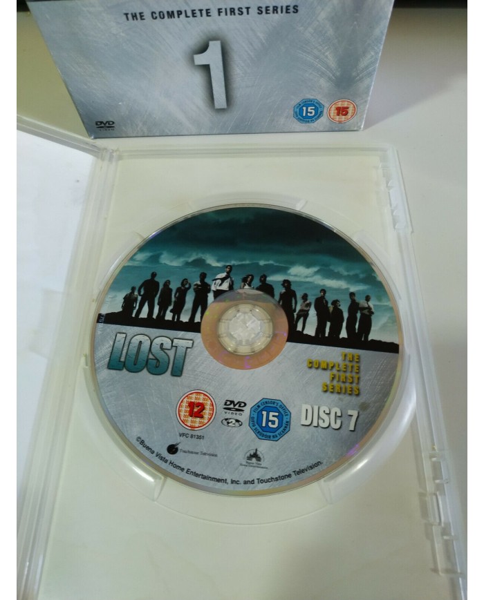 Lost The Complete First Series 1 - 7 x DVD Ingles - 3T