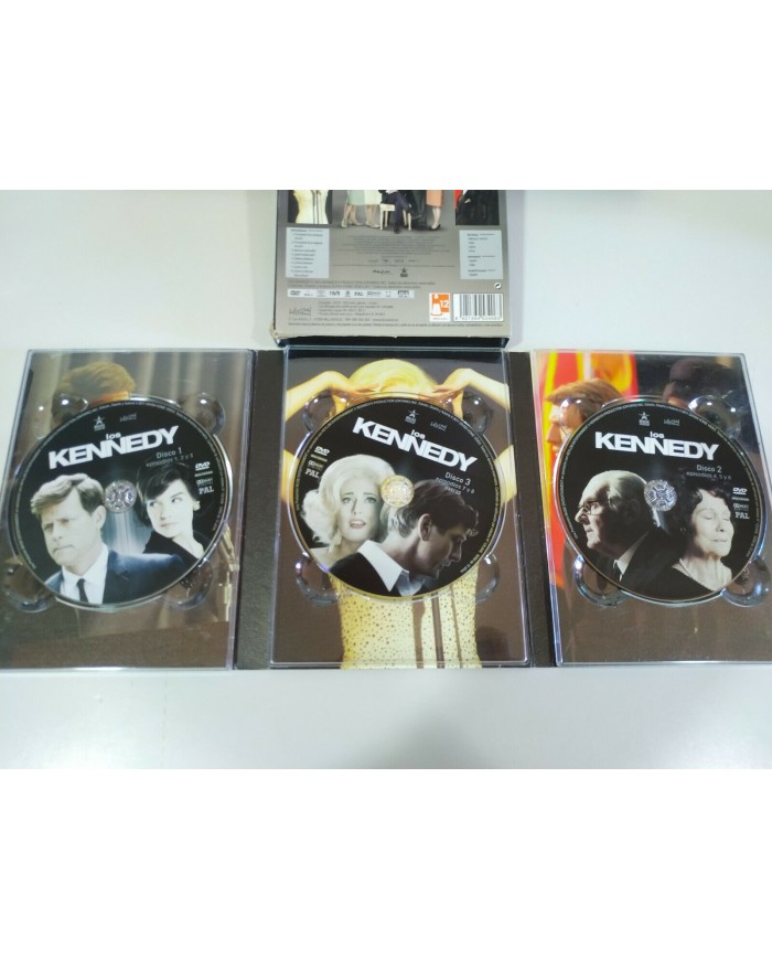 Los Kennedy Serie TV 8 Episodios - 3 x DVD Espa?ol Ingles region 2 - 3T