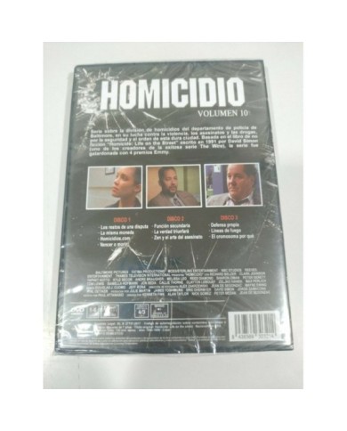 Homicidio Serie TV Volumen 10 - 3 x DVD Espa?ol Ingles Nueva - 3T Homicidio Serie TV Volumen 10 - 3 x DVD Espa?ol Ingles Nueva - 3T