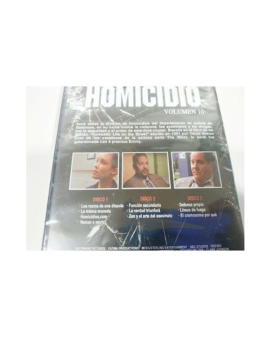 Homicidio Serie TV Volumen 10 - 3 x DVD Espa?ol Ingles Nueva - 3T Homicidio Serie TV Volumen 10 - 3 x DVD Espa?ol Ingles Nueva - 3T