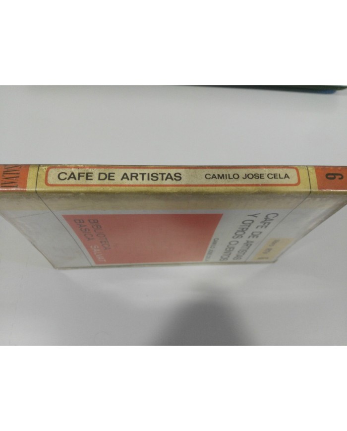 CAFE DE ARTISTAS Y OTROS CUENTOS CAMILO JOSE CELA LIBRO 190 PAGS RTV 6 - 1969