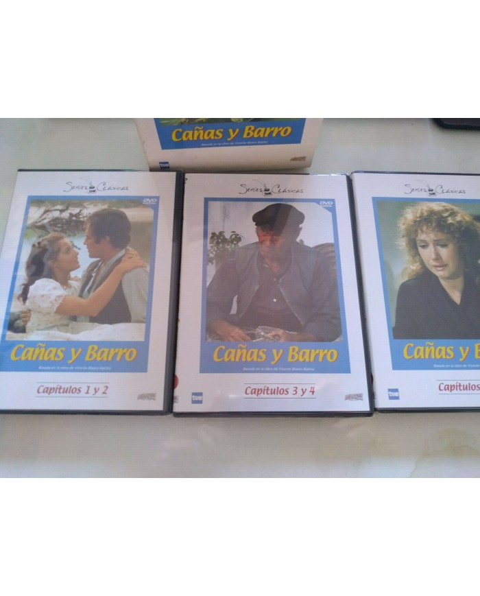 Ca?as y Barro Serie TV - 3 x DVD + Extras Espa?ol Ingles region All - 2T