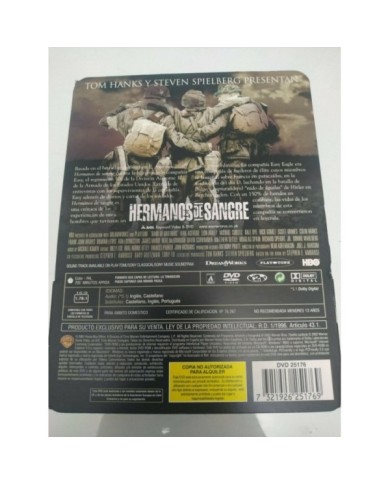 Band Of Brothers Serie Completa Spielberg - 6 x DVD Espa?ol Ingles Region 2 - 3T