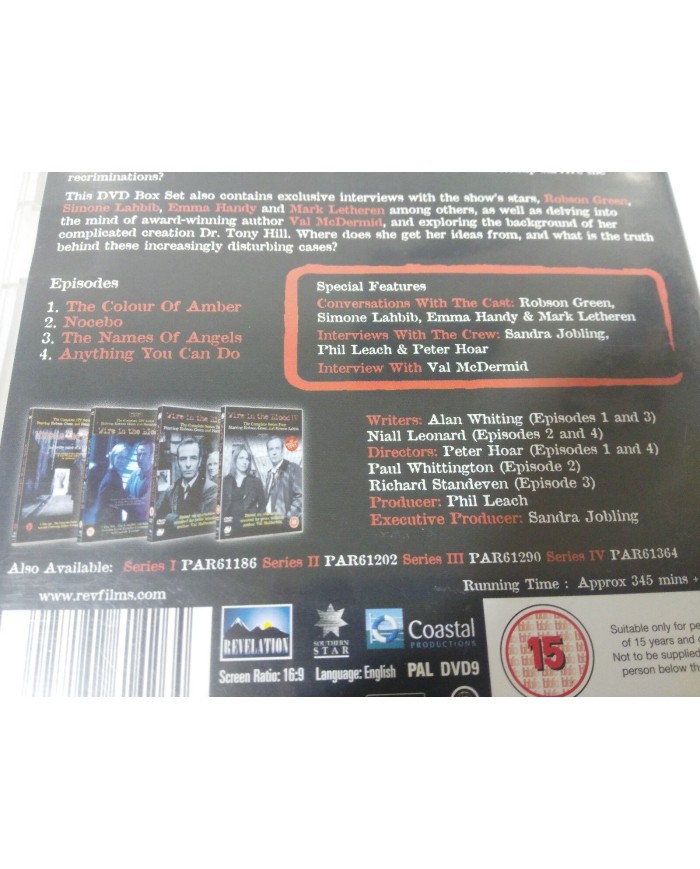 WIRE IN THE BLOOD V THE COMPLETE SERIES FIVE - 2 X DVD + EXTRAS ENGLISH - AM