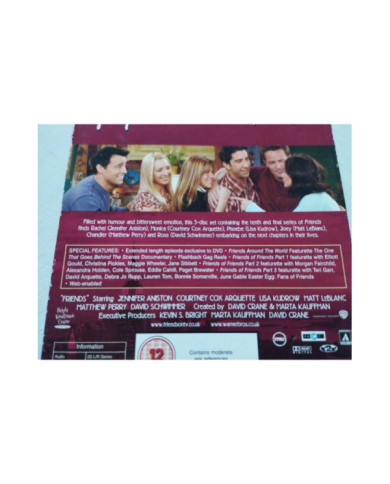Friends Complete Tenth Series - 4 x DVD Ingles Region 2 Am