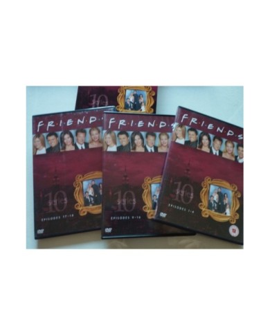 Friends Complete Tenth Series - 4 x DVD Ingles Region 2 Am