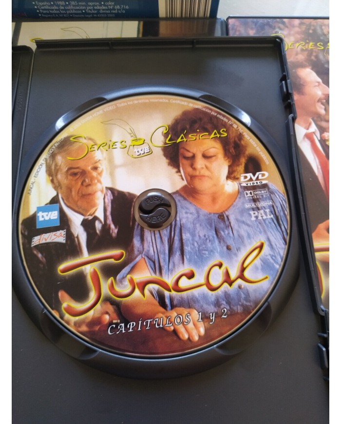 Juncal Serie TV Completa Francisco Rabal - 3 x DVD Espa?ol Ingles Region All Am