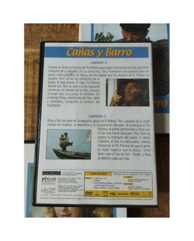 Ca?as y Barro Serie TV - 3 x DVD + Extras Espa?ol Ingles region All Ca?as y Barro Serie TV - 3 x DVD + Extras Espa?ol Ingles region All