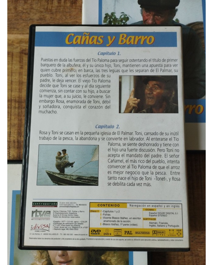 Ca?as y Barro Serie TV - 3 x DVD + Extras Espa?ol Ingles region All