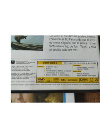 Ca?as y Barro Serie TV - 3 x DVD + Extras Espa?ol Ingles region All Ca?as y Barro Serie TV - 3 x DVD + Extras Espa?ol Ingles region All