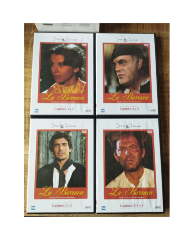 La Barraca Serie TV Victoria Abril Iba?ez - 4 x DVD Espa?ol Ingles Region All La Barraca Serie TV Victoria Abril Iba?ez - 4 x DVD Espa?ol Ingles Region All